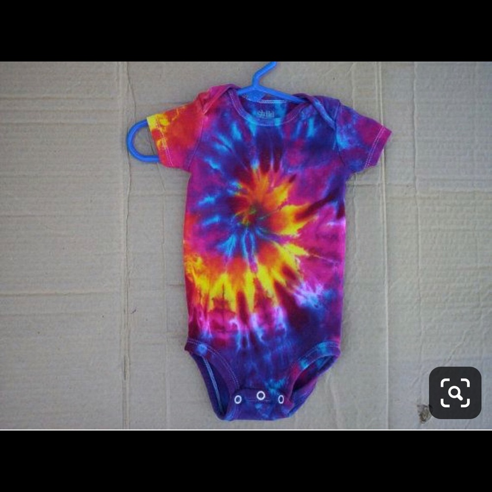 Tie dye clothing and more